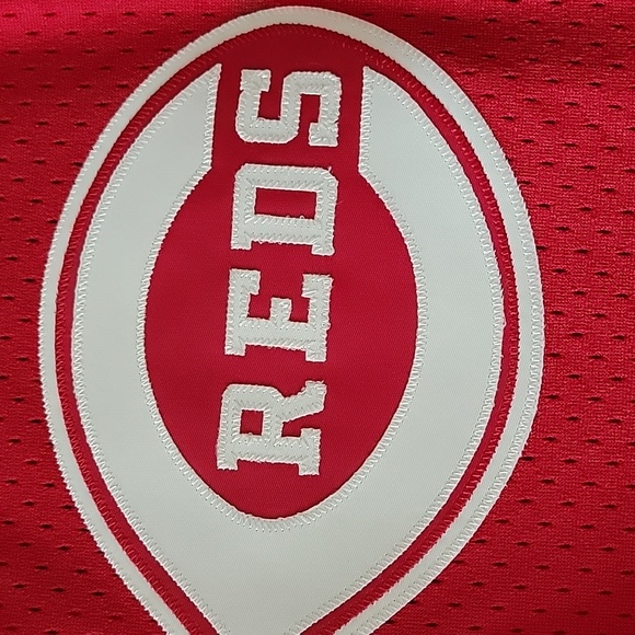 Chris Sabo Cincinnati Cooperstown throwback men's red - Picture 3 of 5